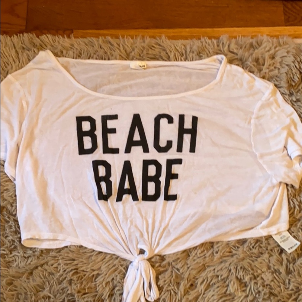 beach cover up (shirt)